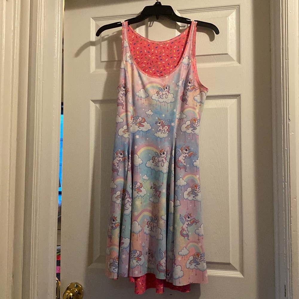 Sprinkles vs So Cute I Could Puke Inside Out Blackmilk Clothing Dress